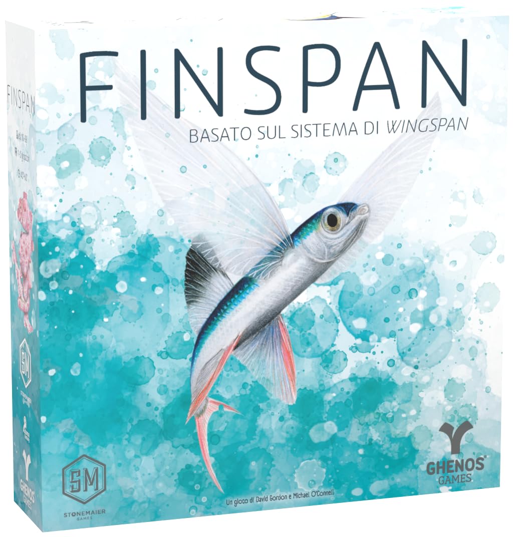 Finspan, Gioco da tavolo, Edizione in italiano, 10+ anni, 1-5 giocatori, 45-60 minuti
