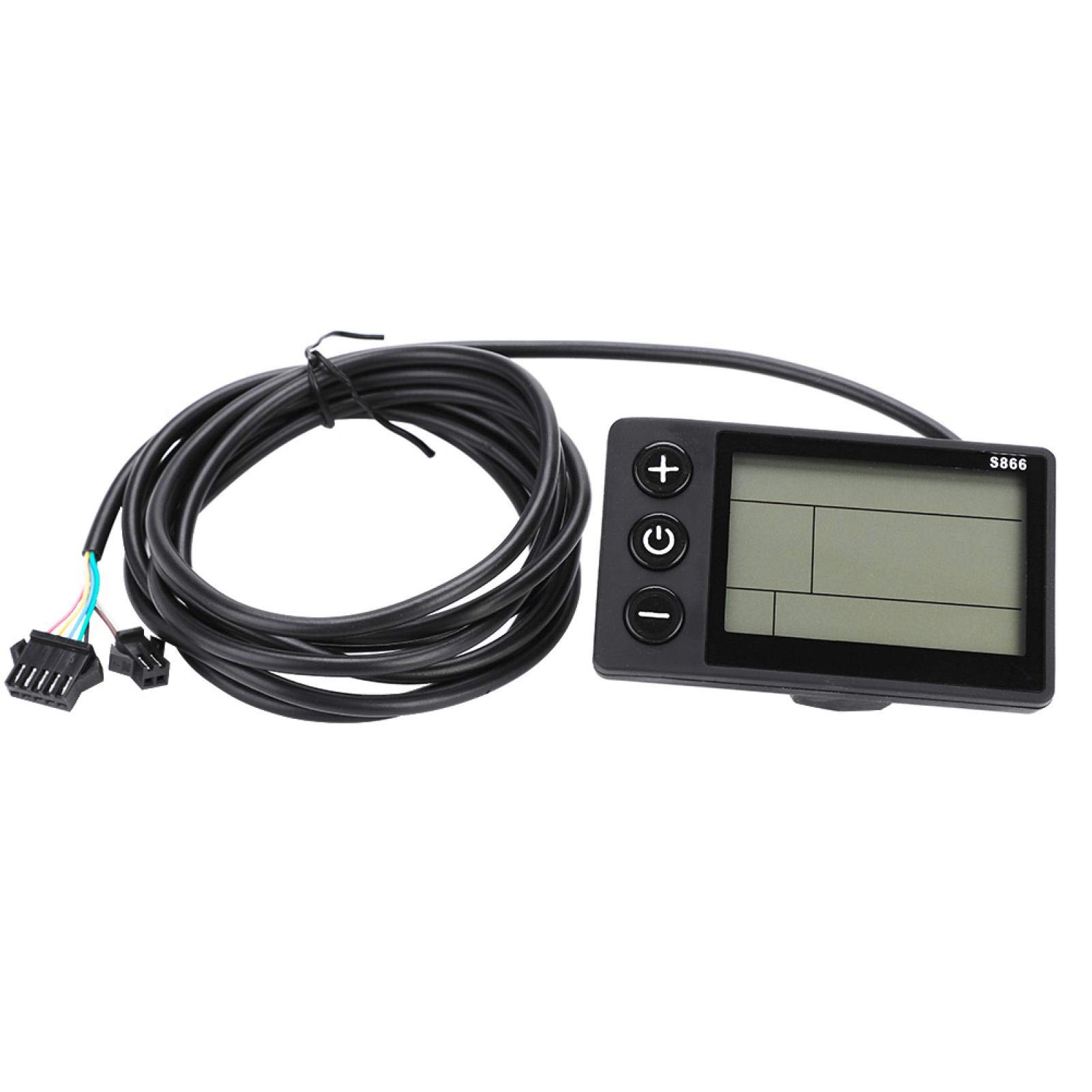 VBESTLIFE Controller Motore LCD, Pannello Display LCD Impermeabile Kit Controller brushless per Scooter Elettrico per Biciclette per Biciclette elettriche/Scooter(2#36V-48V)