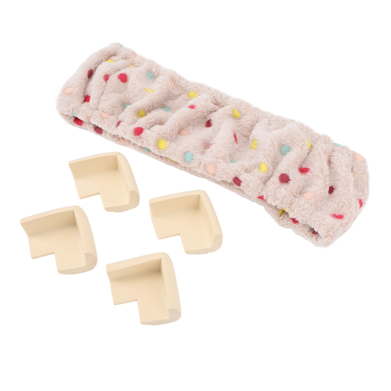 Strip Frame Cover, Easy to Remove Thick Protective Hooking Frame Cover for Embroidery (Type 1 Light Khaki)