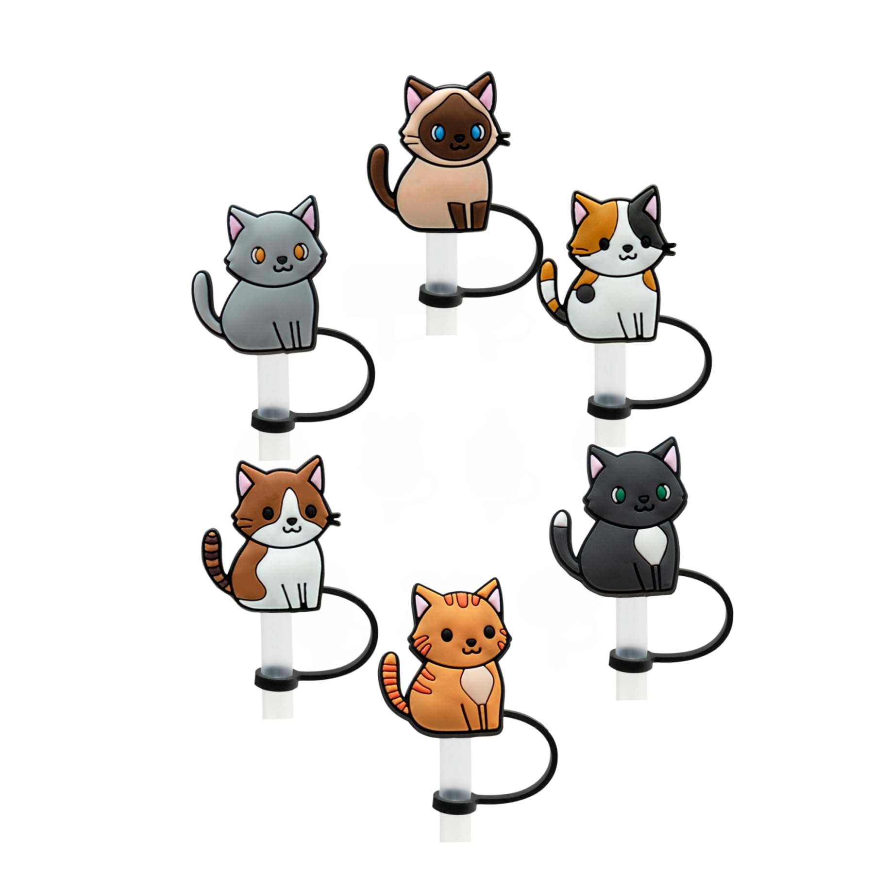 8mm Straw Covers Tips for Stanley Cup, Reusable Drinking STopper, Splash Proof Protector, Cover Cap for Stanley Cup Accessories