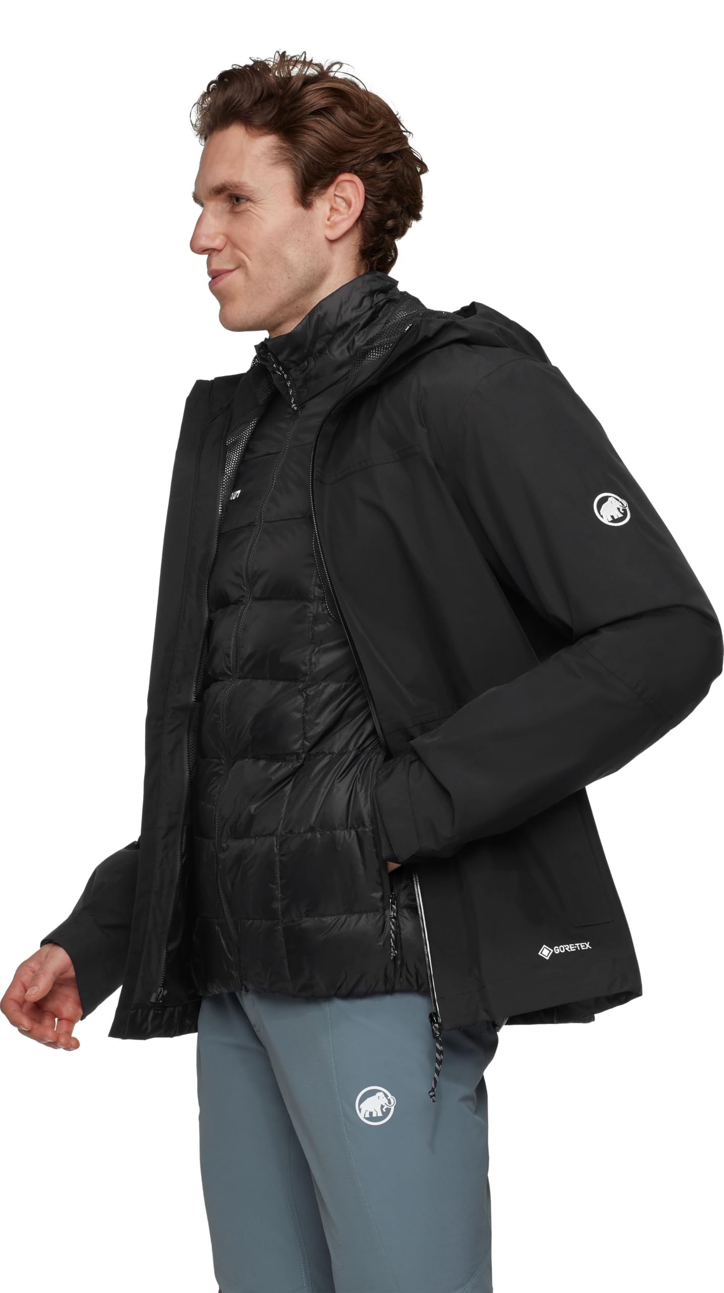 Mammut Treeline 3 In 1 Hs Hooded Jacket Men Giacca Uomo (Pacco da 1)