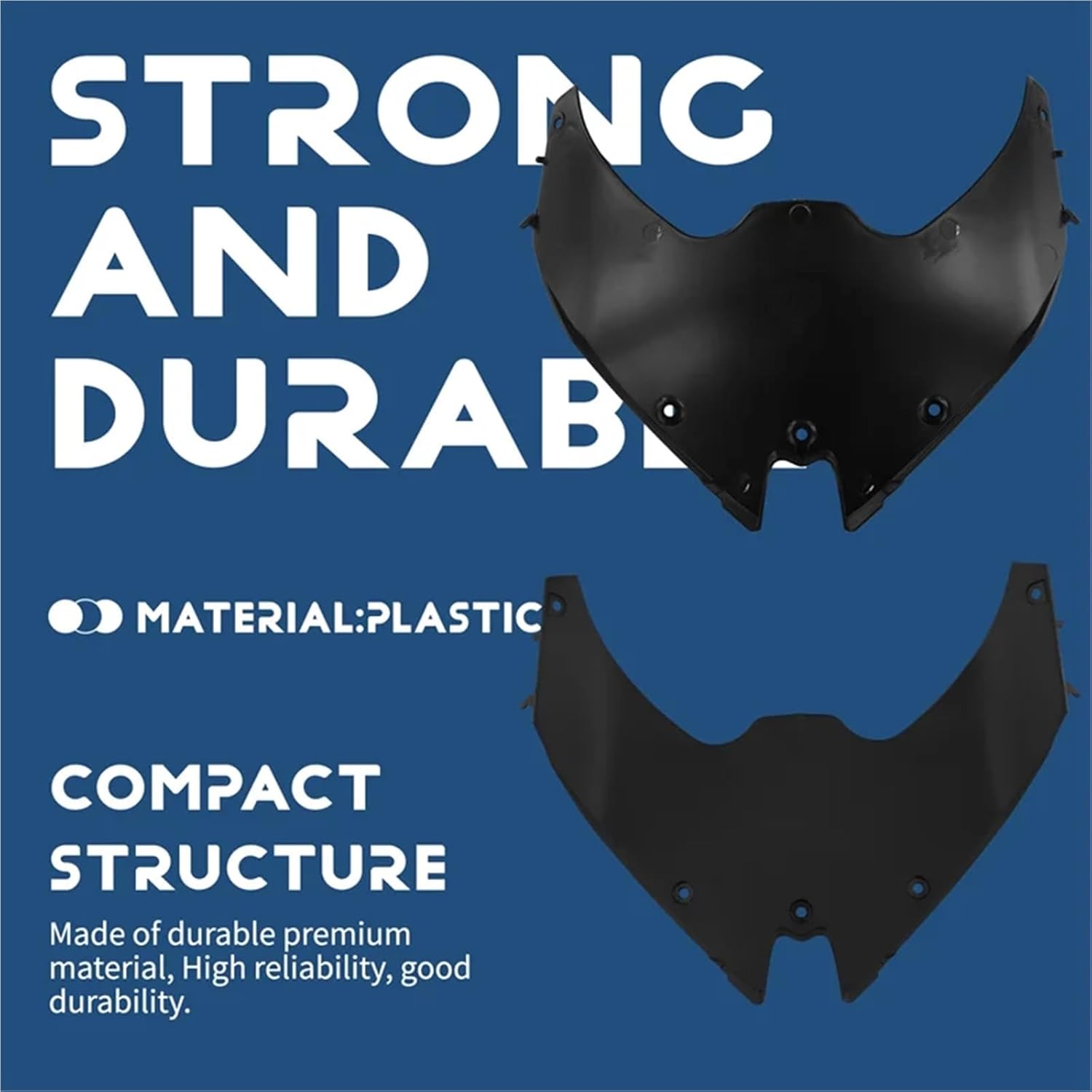 オートバイ ヘッドランプ に適合する忍者 650 2017 2018 2019 ヘッドライトフェアリングステーブラケットマウント交換 カウリングキット カワサキ  Ninja 650 2017 2018 2019 オートバイヘッドライトフェアリングステーブラケットマウ フェアリング Kawasaki Ninja 650に適合オートバイフェアリングKawasaki Ninja 650に適合ヘッドライト