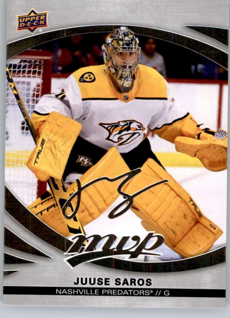 Amazon.com: 2023-24 Upper Deck MVP Silver Script #181 Juuse Saros
