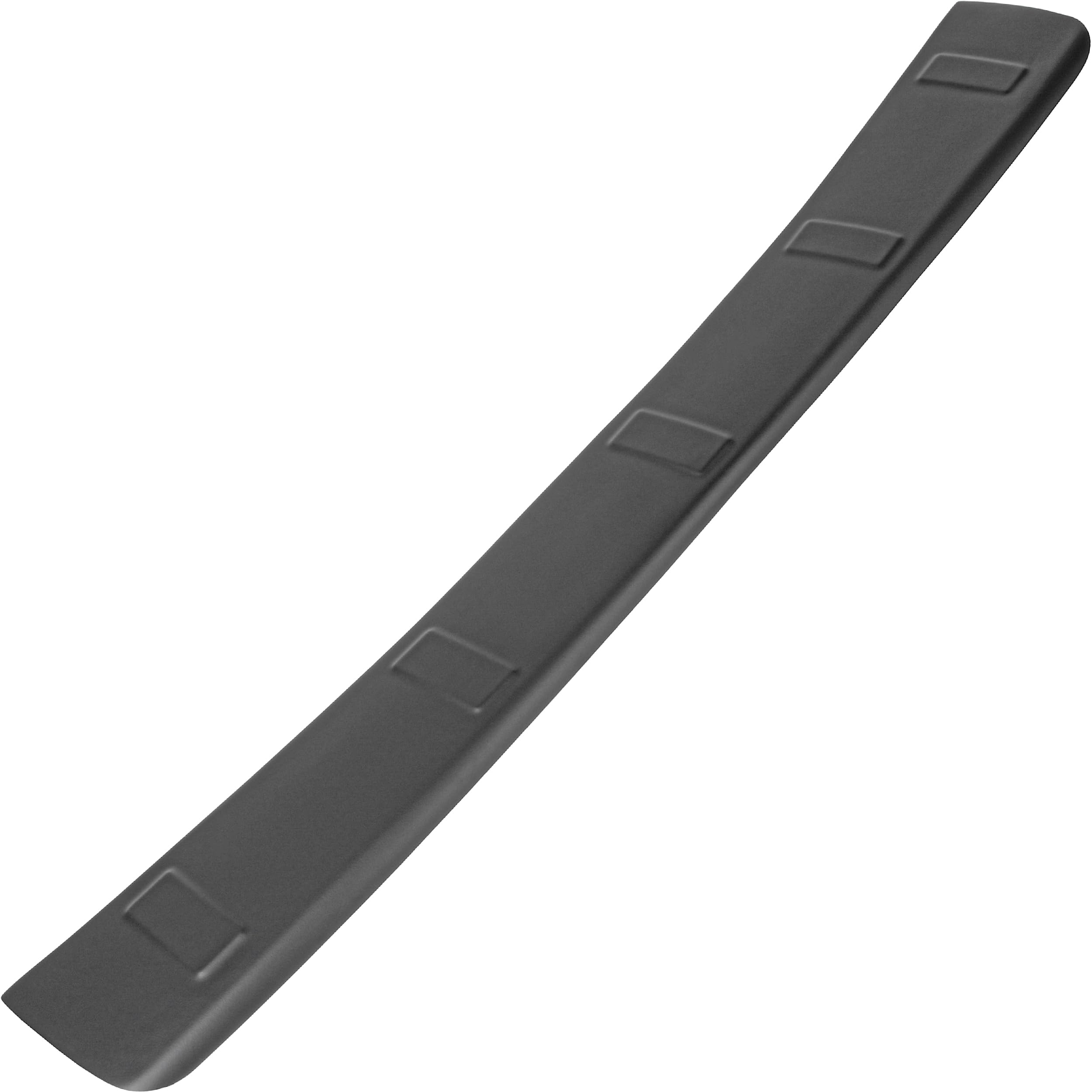 RECAMBO Protector de umbral de carga de plástico ABS, compatible con Citroen Berlingo III/K9/BJ a partir de 2018, resistente y de ajuste preciso, protección óptima para el parachoques