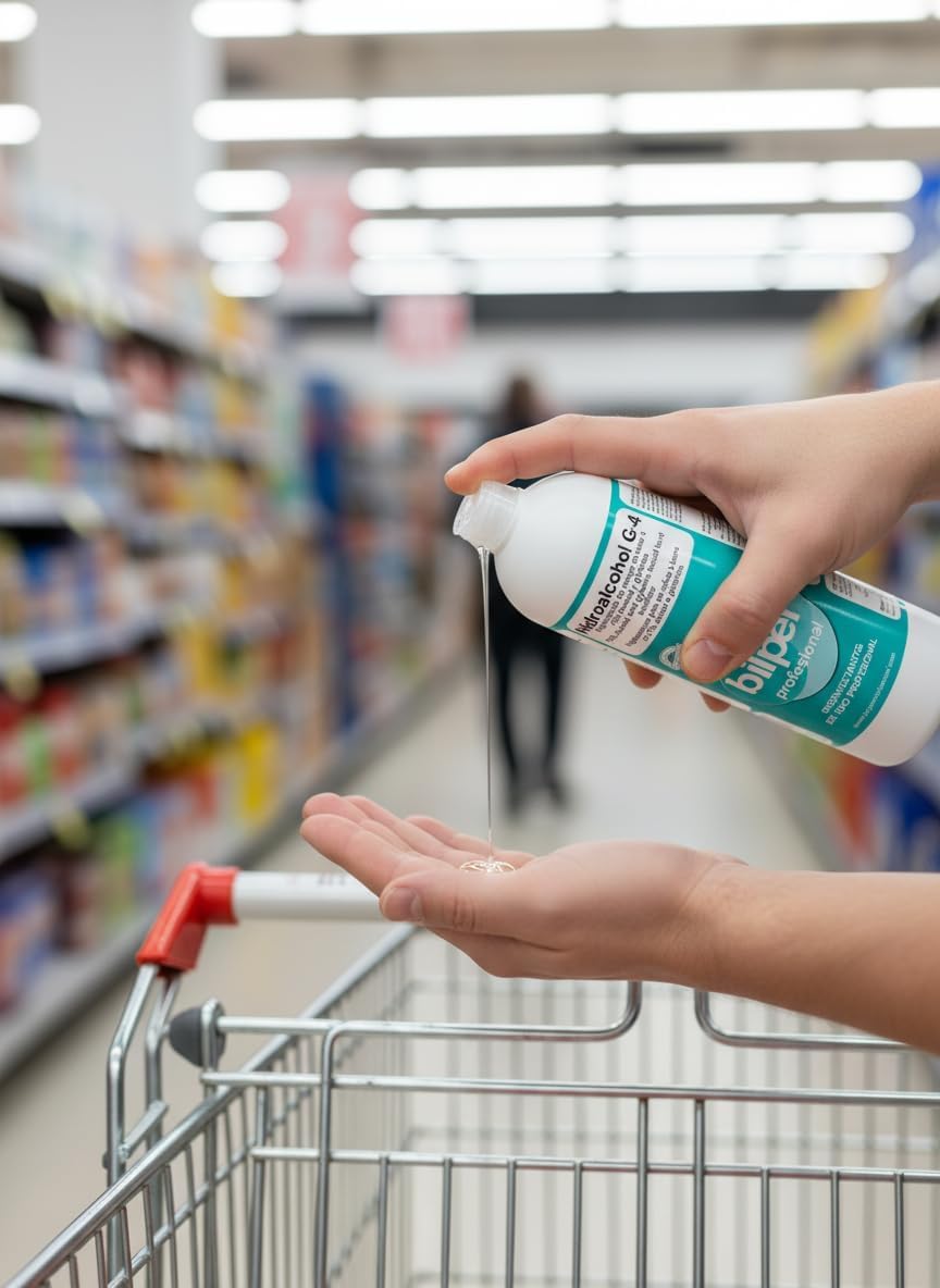 BALSAT | Pack de 3 botellas de higienizante de manos a base de glicerina y alcohol | Sin necesidad de aclarado | Uso profesional y doméstico | 500 ml o 750 ml. (500 ml.)