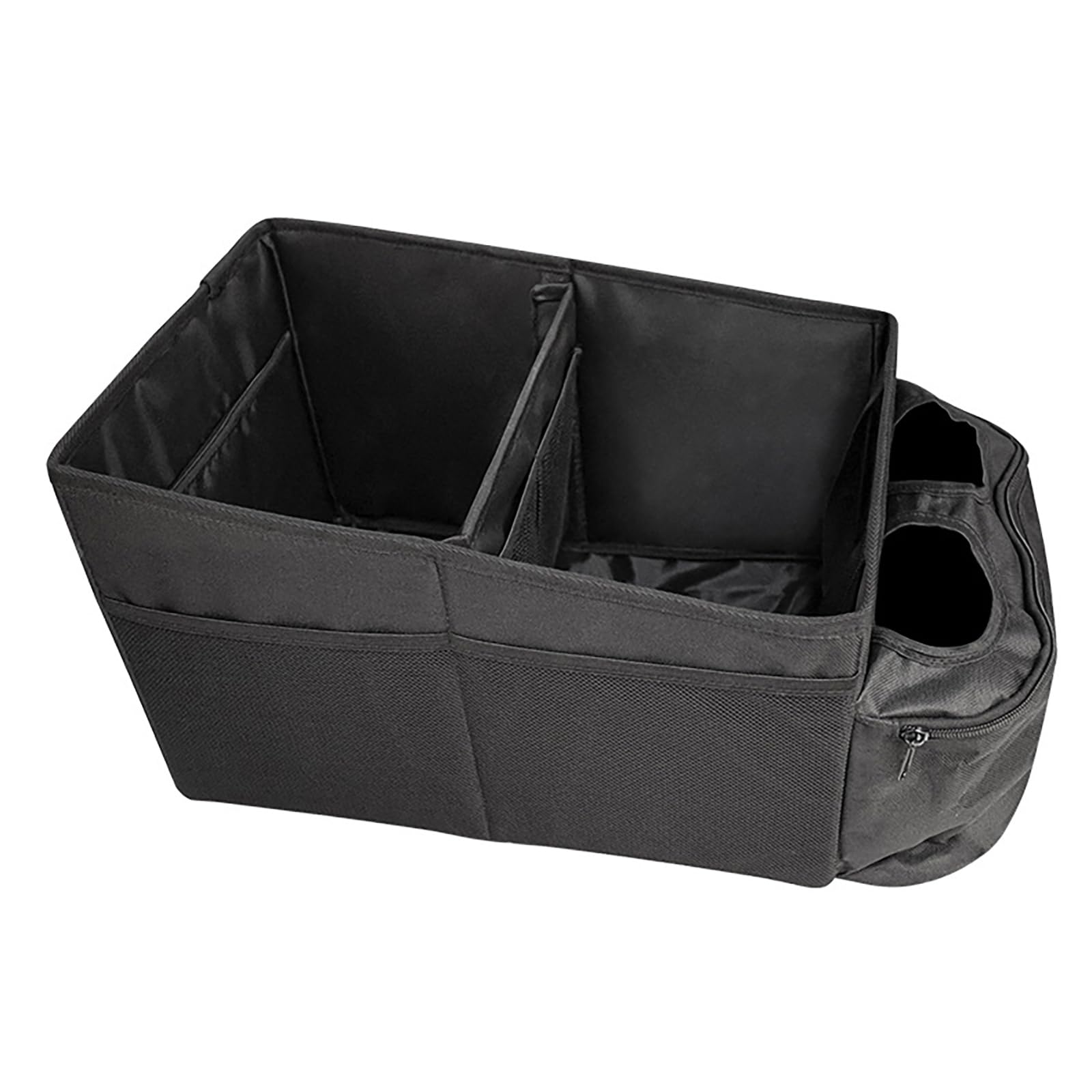 ZHENZQ Oxford Fabric Car Organizers with Multiple Compartments Convenient Car Seats Storage Box Large for Neat & Neat Interior