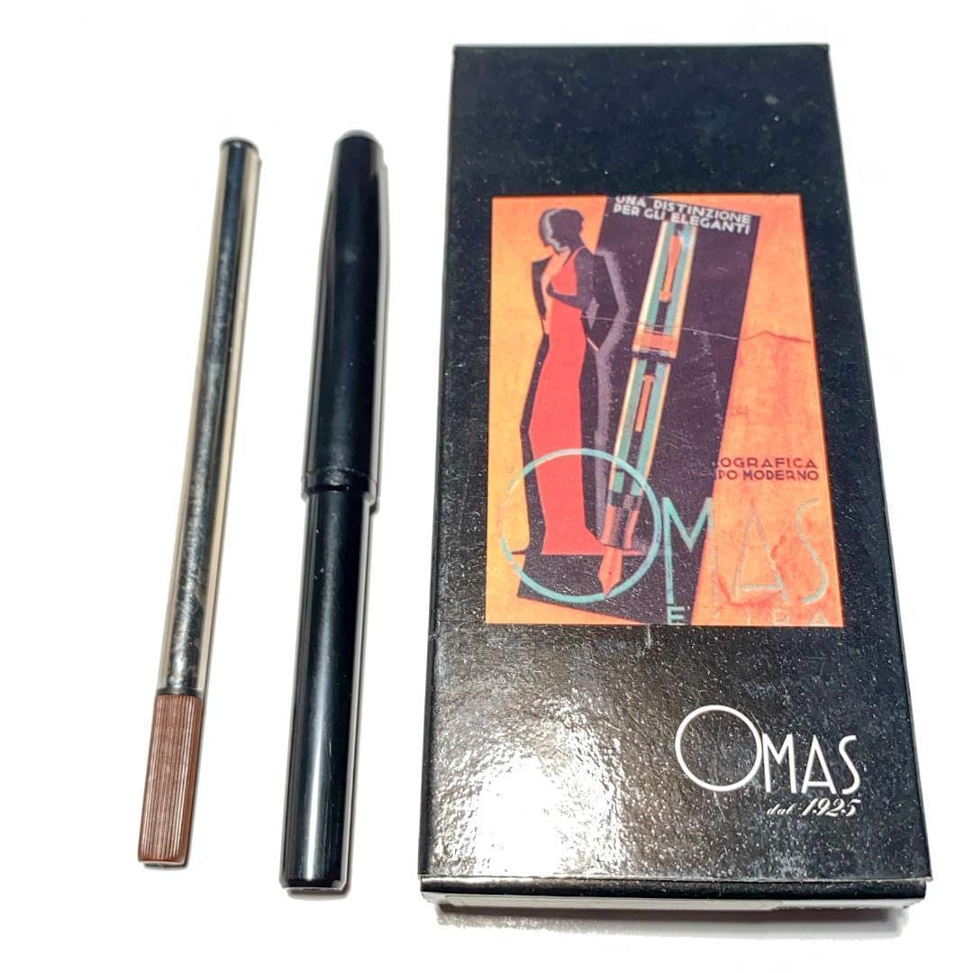 Amazon.co.jp: OMAS オマス 純正ローラーボール芯 506 黒 : 文房具
