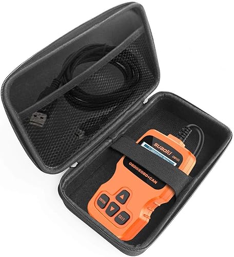 Estuche rígido compatible con lector de código de coche OBDII Herramienta de diagnóstico automotriz mejorada del escáner OBD2