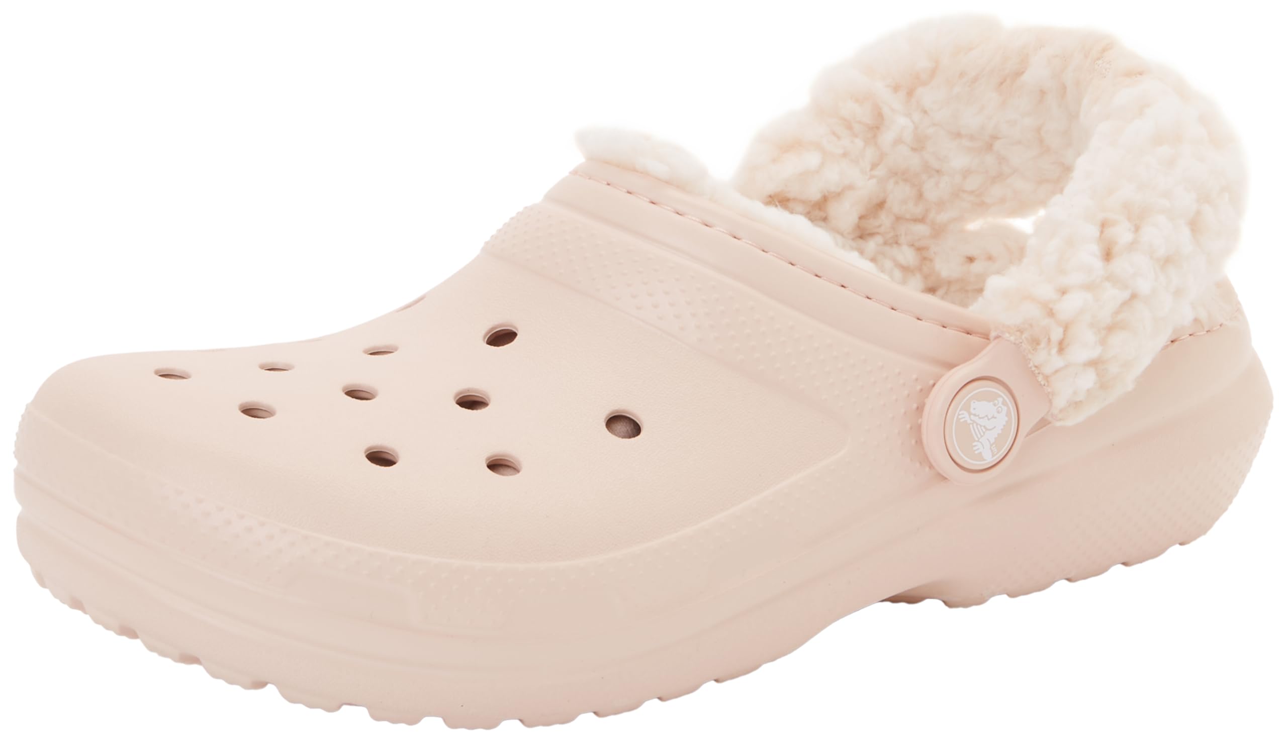 Crocs Unisex Kids,Classic Fleece Lined Clog K, Quartz, 11 UK Child