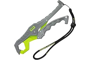 Booms Fishing G05 Fish Lip Grippers Saltwater, 9.4" Plastic Catfish Grippers Pliers:...
