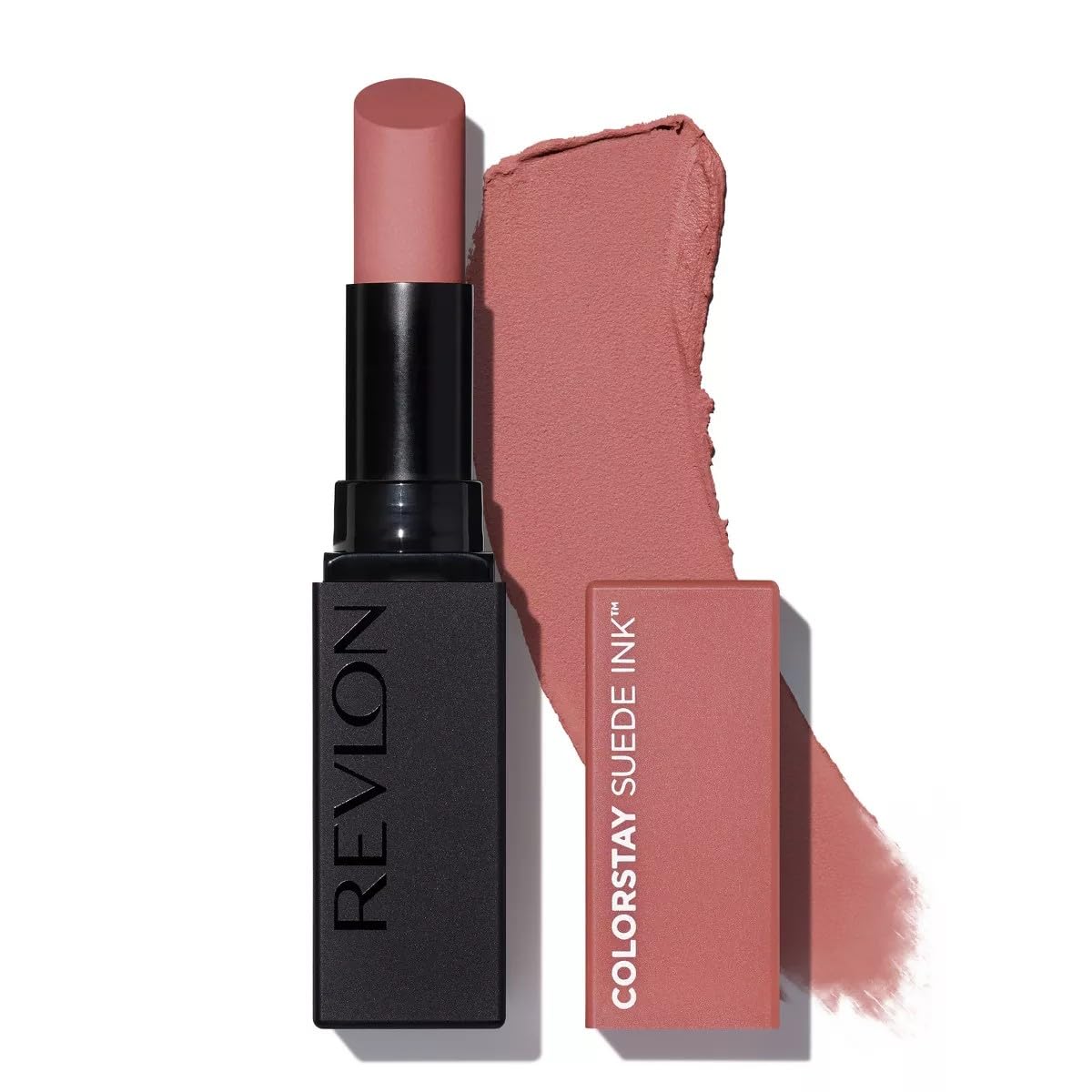 Revlon ColorStay Suede Ink, Pintalabios Mate de Larga duración, Enriquecido con Vitamina E (Tono 001 Gut Instinct)