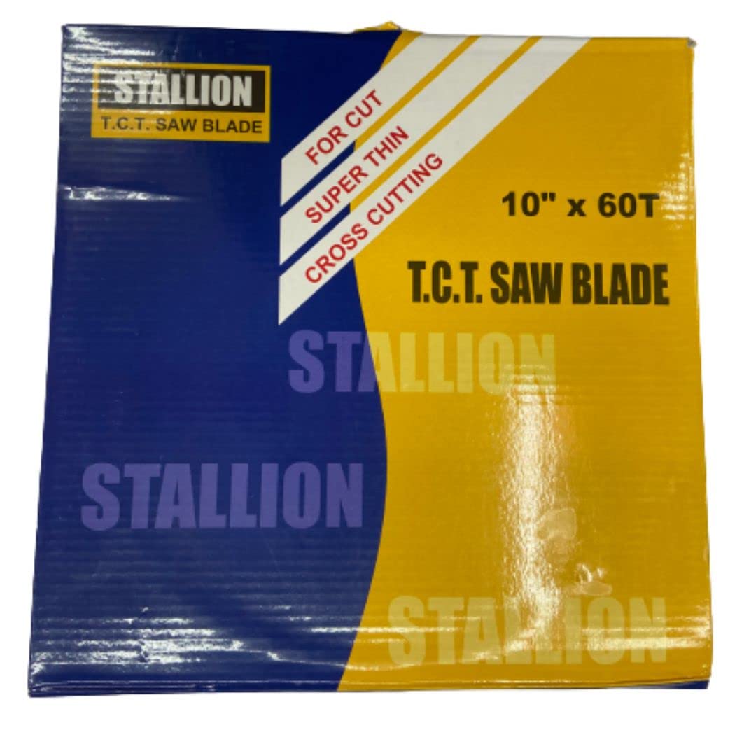 See full amazon price history chart for Stallion 10 inch 60 teeth tct circular saw blade for wood cutting blade | 10" x 25.4 x 60 teeth Stallion 10 inch 60 teeth tct circular saw blade for wood cutting blade | 10" x 25.4 x 60 teeth (B0B9XN28RL) Amazon Price History, Amazon Price Tracker