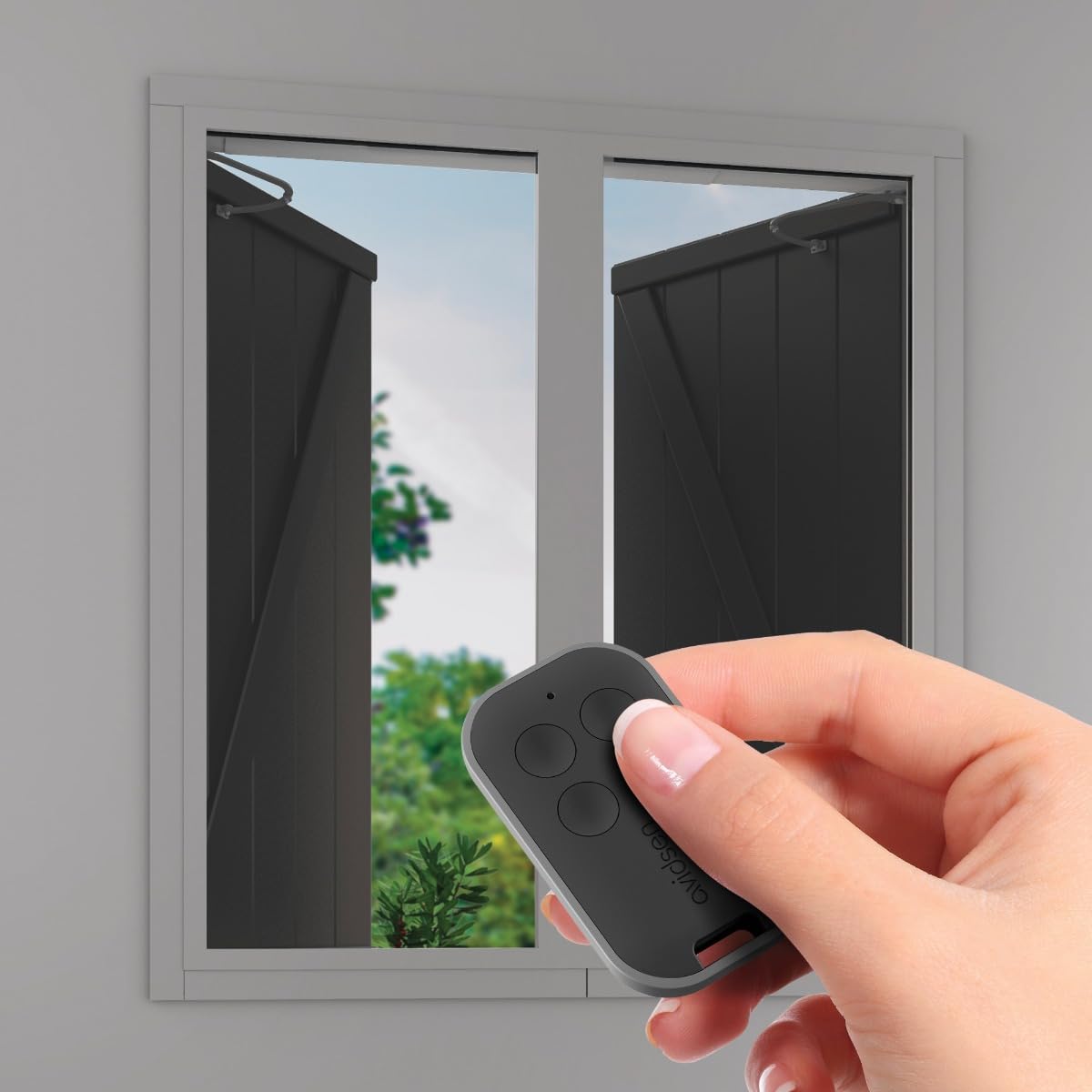 Avidsen - Lot de 2 motorisations connectées pour volet battant Avidsen Home Open W