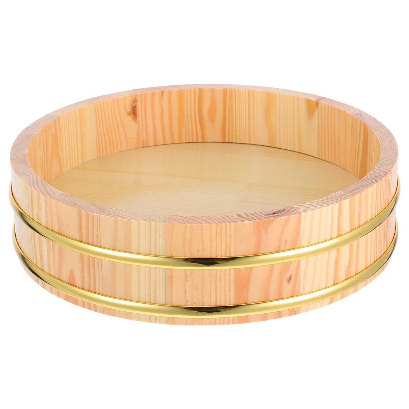 Kit per Preparare Sushi Contenitore per Riso Sushi in Legno da 26cm Grande Capacità Versatile per Cucina