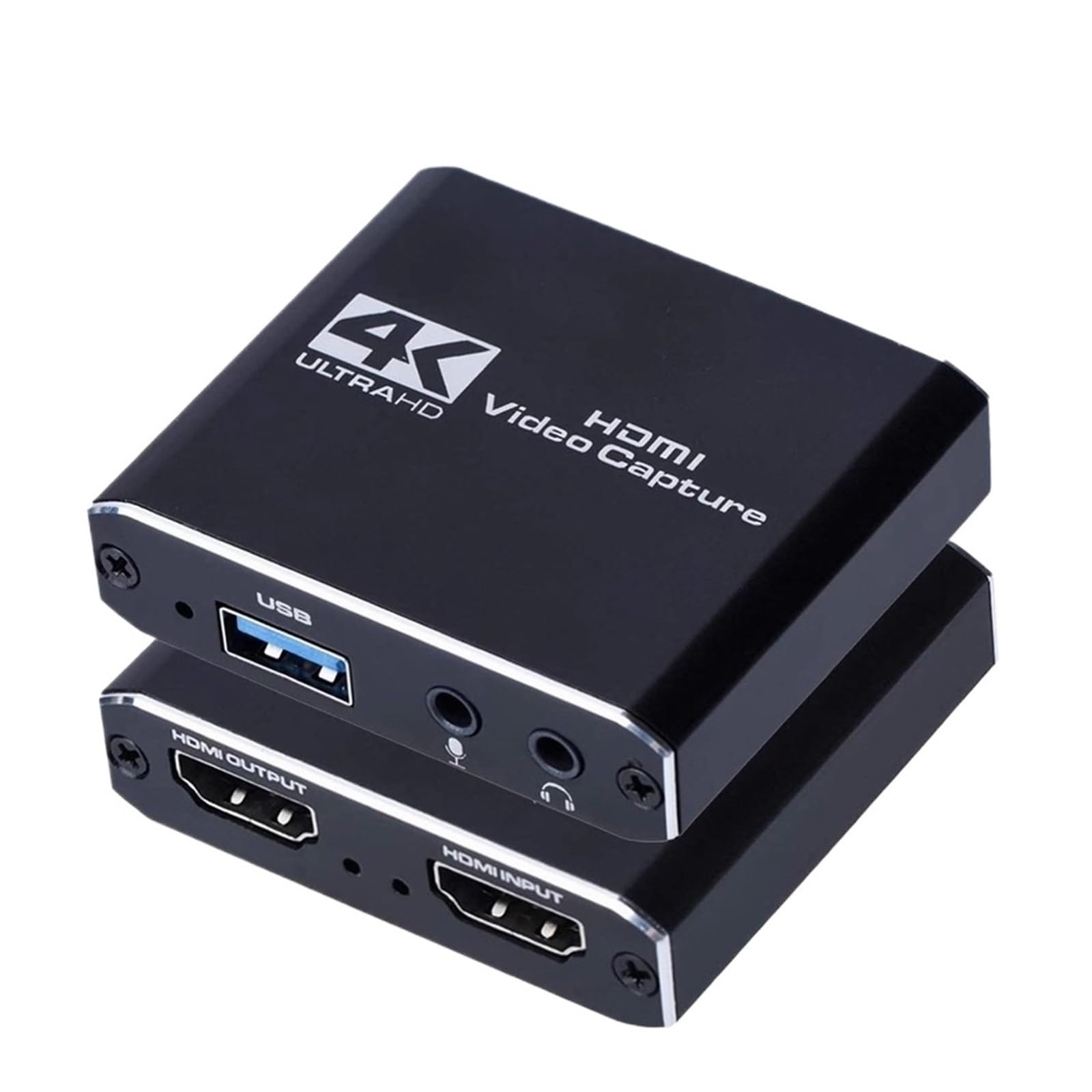 20pcs Video Capture Card for Live Streaming 1080P 4K USB 3.0 HDMI Video Capture Card Switch Game for PS4 Xbox Recording Box(Black-C4)-image-26