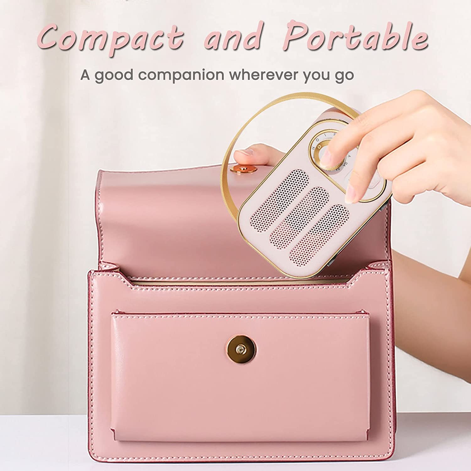 Altoparlante Bluetooth retrò, vintage, portatile, wireless, Bluetooth, con supporto per volume elevato, scheda TF, U Disk, ingresso AUX, stile antico, per cucina, camera da letto, casa, ufficio