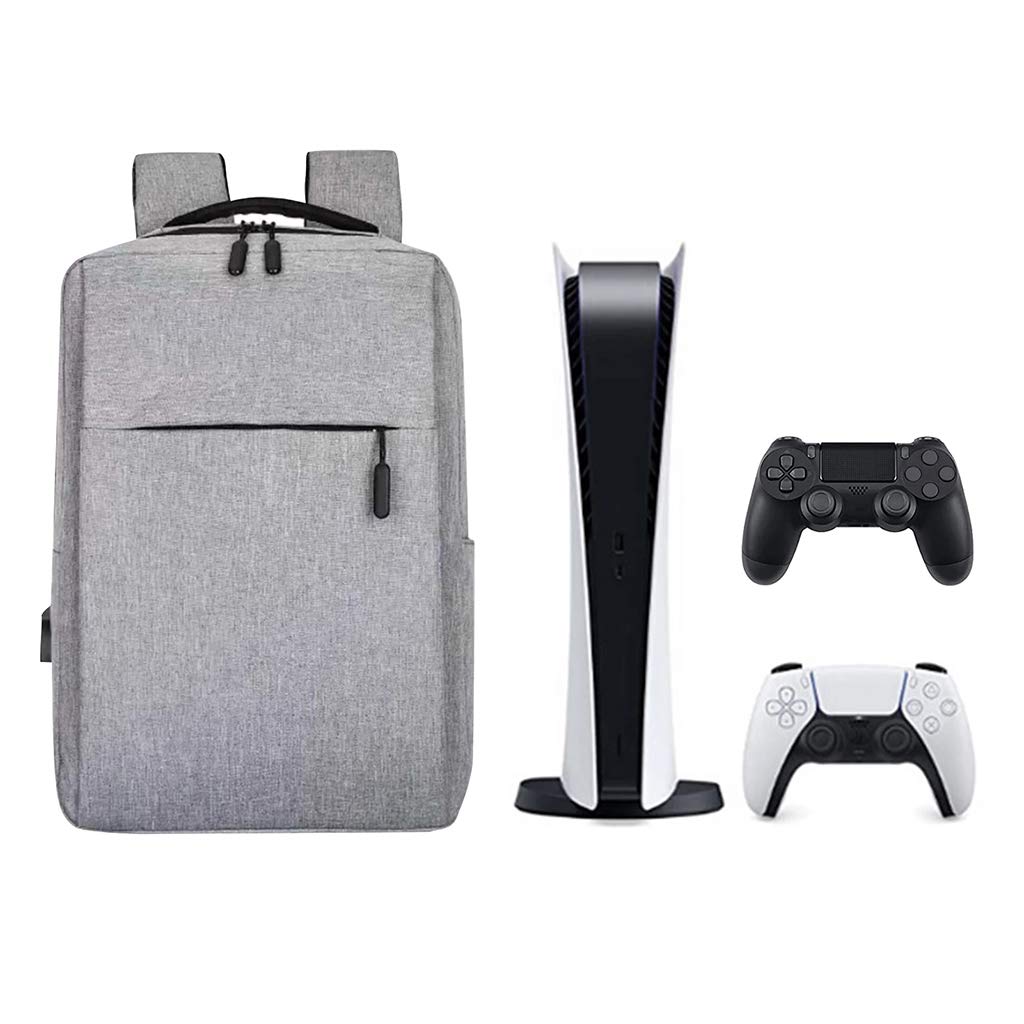 YUYAN Bolsa de almacenamiento portátil, ligera, bolsa de transporte de viaje, funda protectora fácil de transportar para , , controlador de consola de juegos, mochila Gamepad