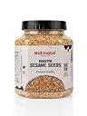 Eatmate Roasted White Sesame Seeds 100gm - Clean and Natural White Til gallery image