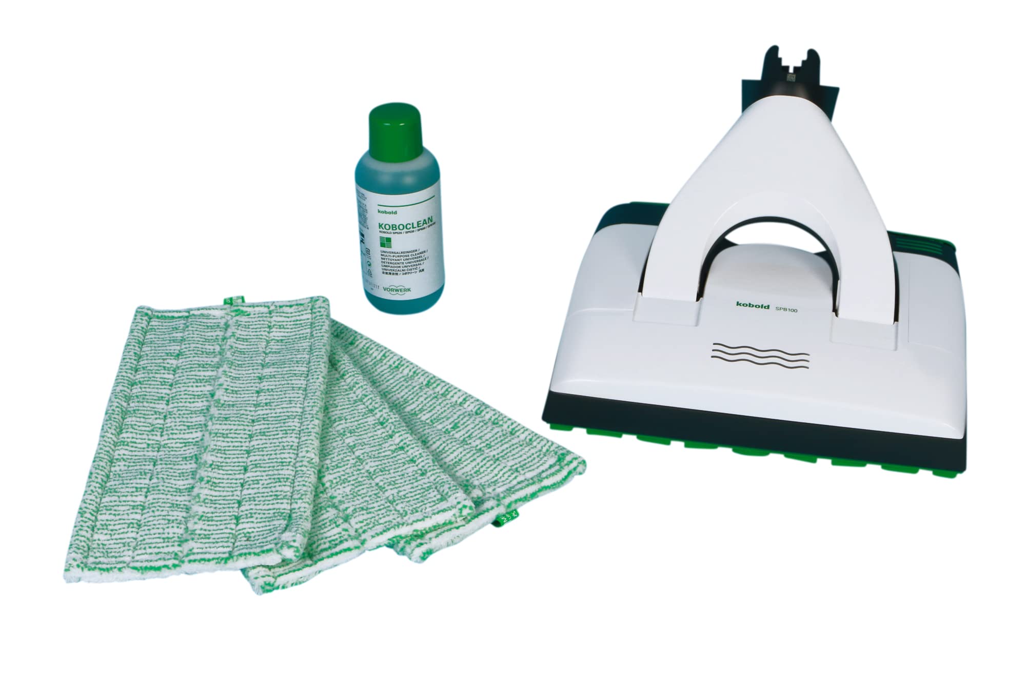 Vorwerk Kobold VB 100, VB100 - Aspirador de batería con cepillo eléctrico EBB100 y aspiradora SPB100 (inalámbrico, con garantía, fabricado en Alemania), incluye 2 años de garantía