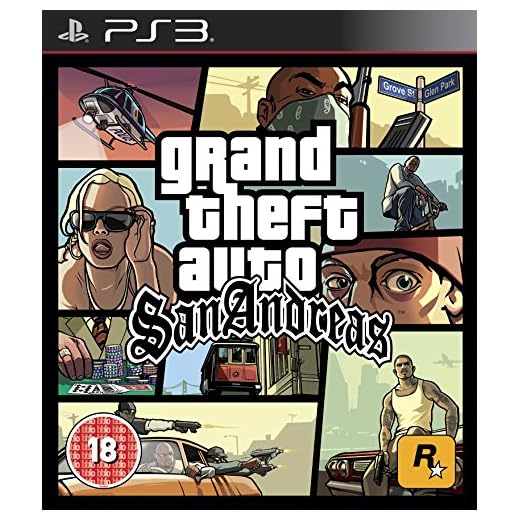 Grand Theft Auto San Andreas PS3 Game [UK-Import]
