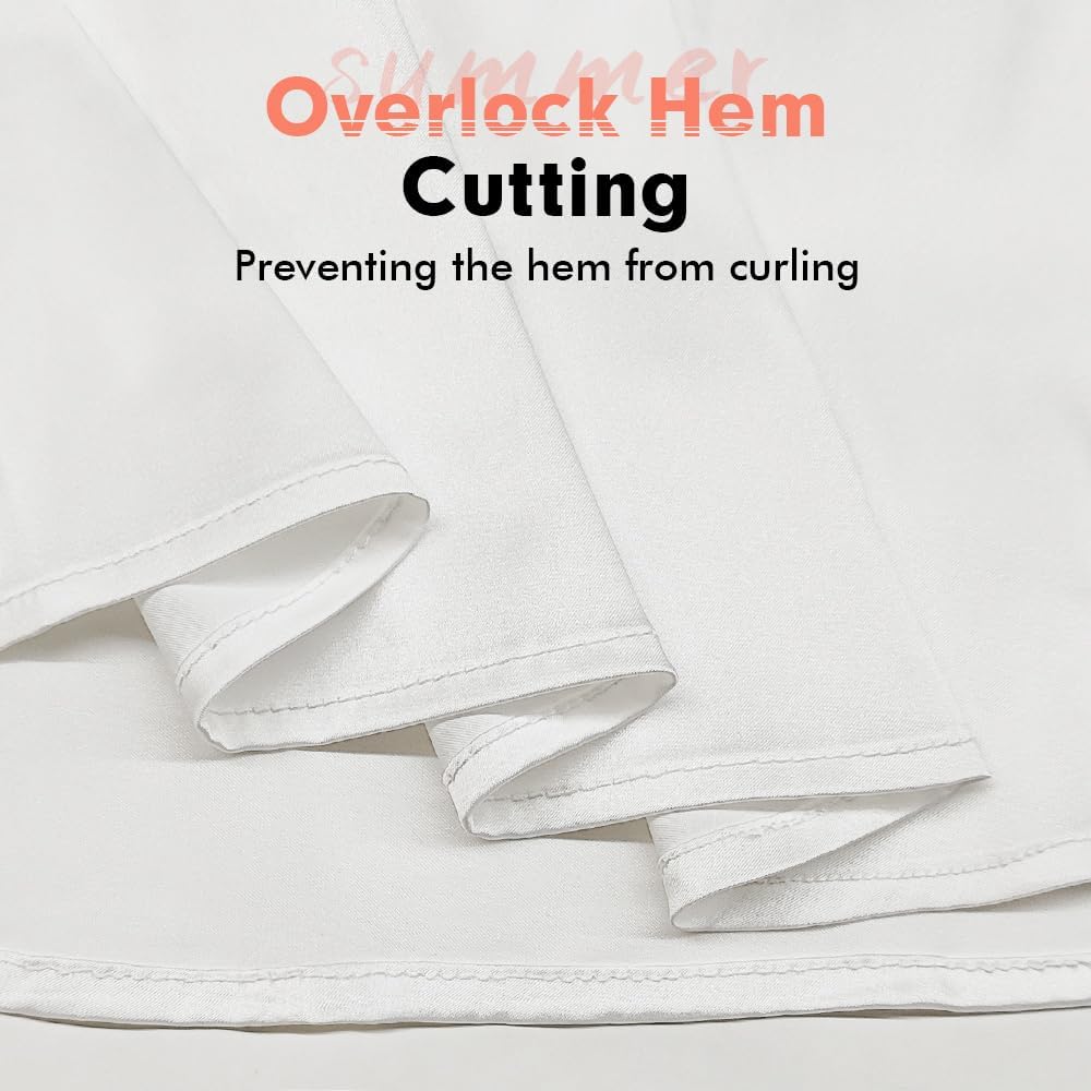 MANCYFIT Womens Half Slip for Under Dresses Satin Slip Skirt Mini Underskirt - Image 4