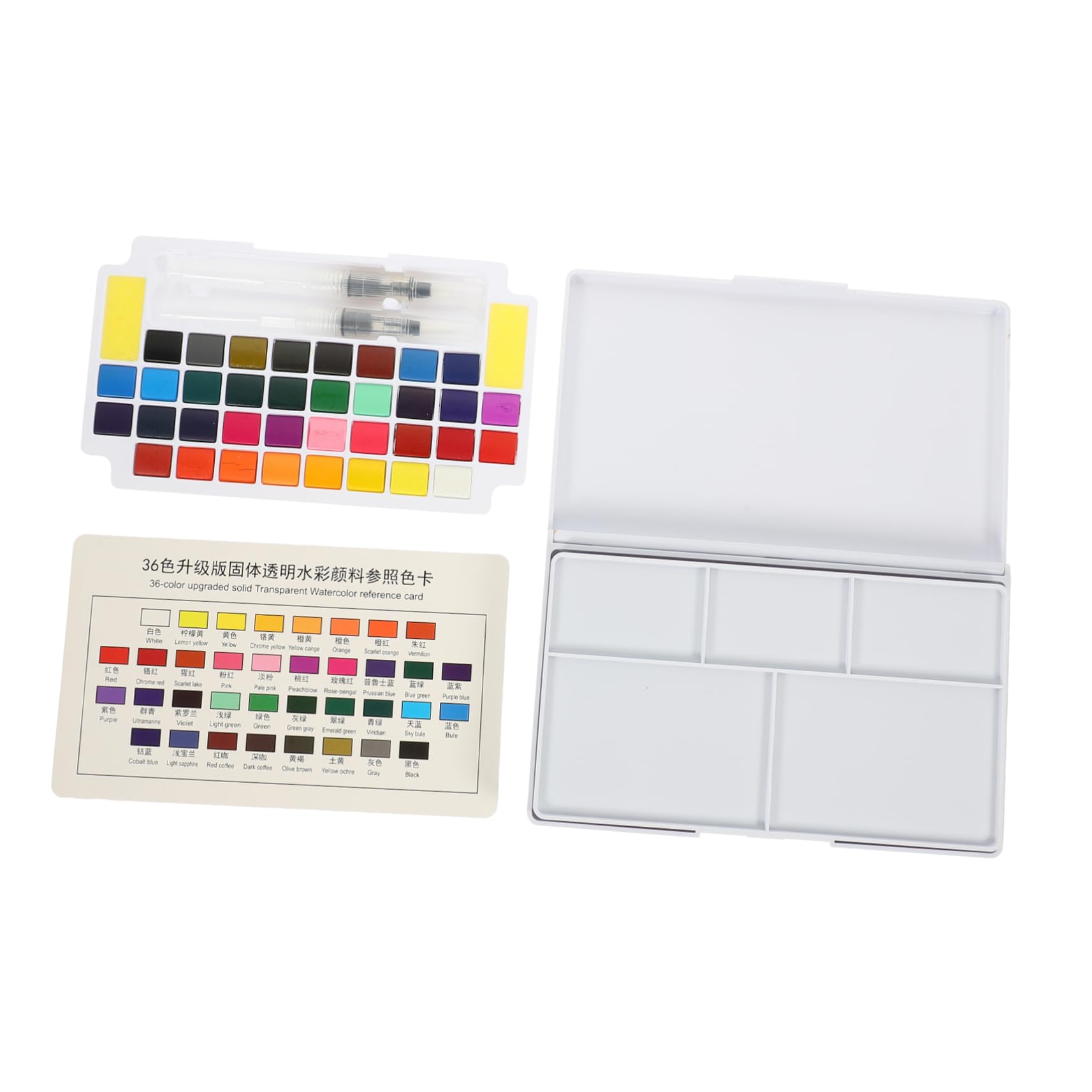 1 Set Paint Set Watercolor Paint Handiwork Coloring Material Starter Watercolor Kit Kids Painting Material Water Color Painting for Kids Solid Child Plastic Drawing Supplies