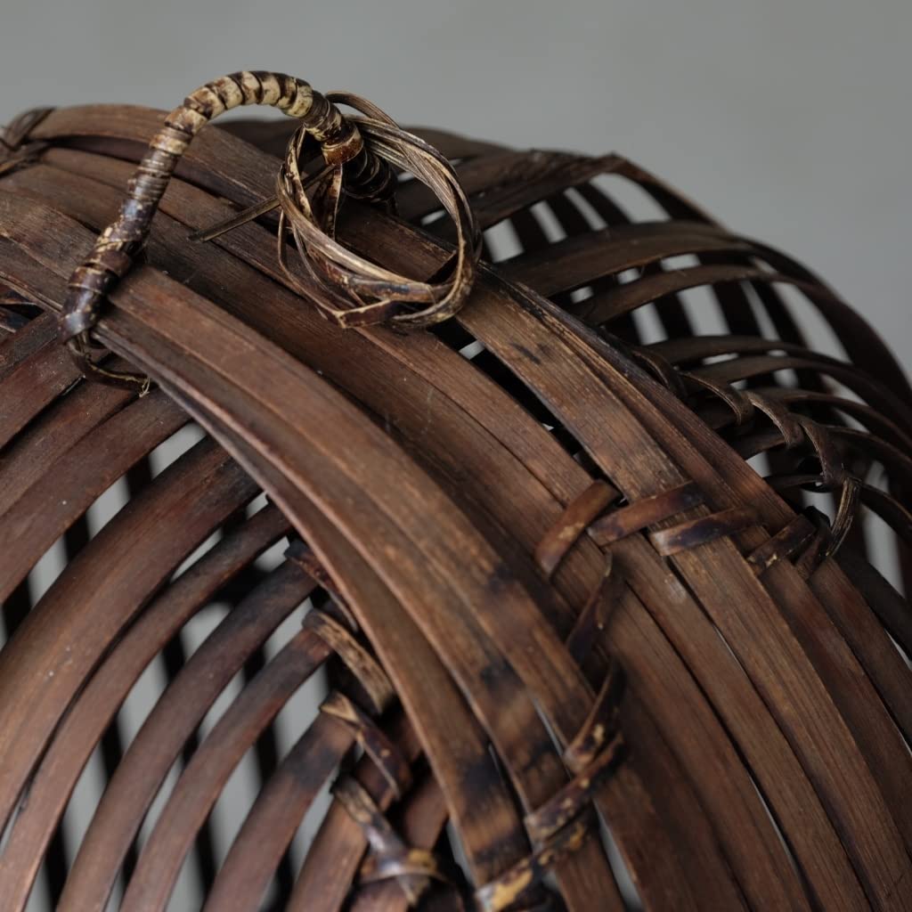 Amazon.co.jp: 01967 古いラタン鳥かご/鳥籠 鳥篭 籐 バード