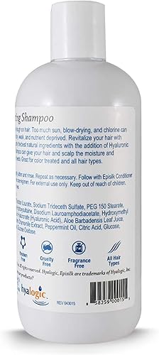 Miniatura 2 de Hyalogic EpisilkShampoo - Champú hidratante con ácido hialurónico HA champú limpiador diario champú hidratante champú desenredante champú