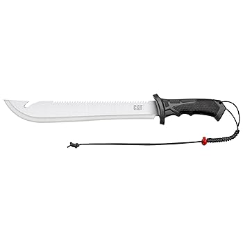 Amazon.com : Cat Straight Machete with Saw, 19 Inch