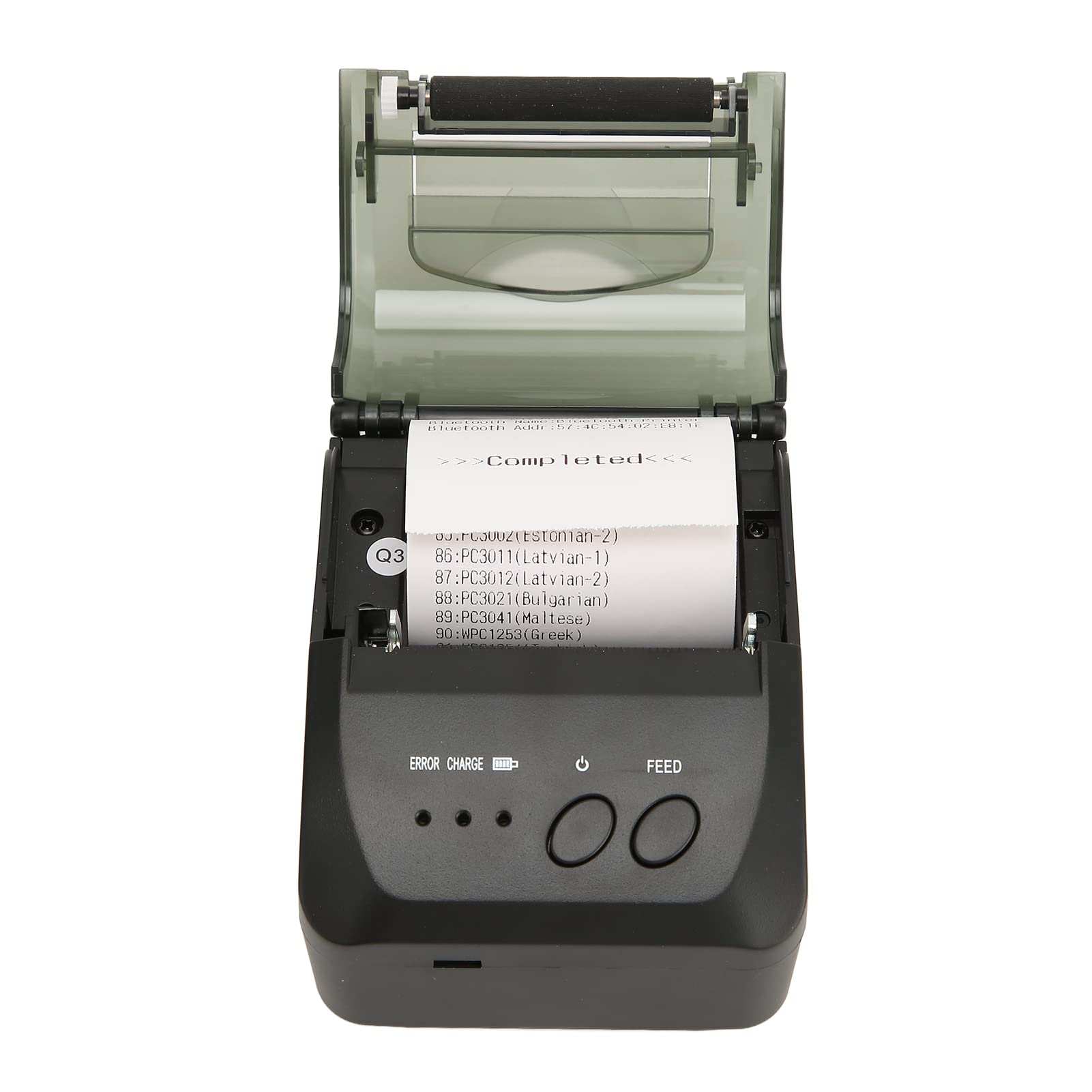 Bewinner Stampante Termica per Etichette, Etichettatrice Termica a Stampa Rapida da 90 Mm/s, Stampante Termica per Etichette Mini da 58 Mm per Piccole Imprese e Pacchetti, Compatibile