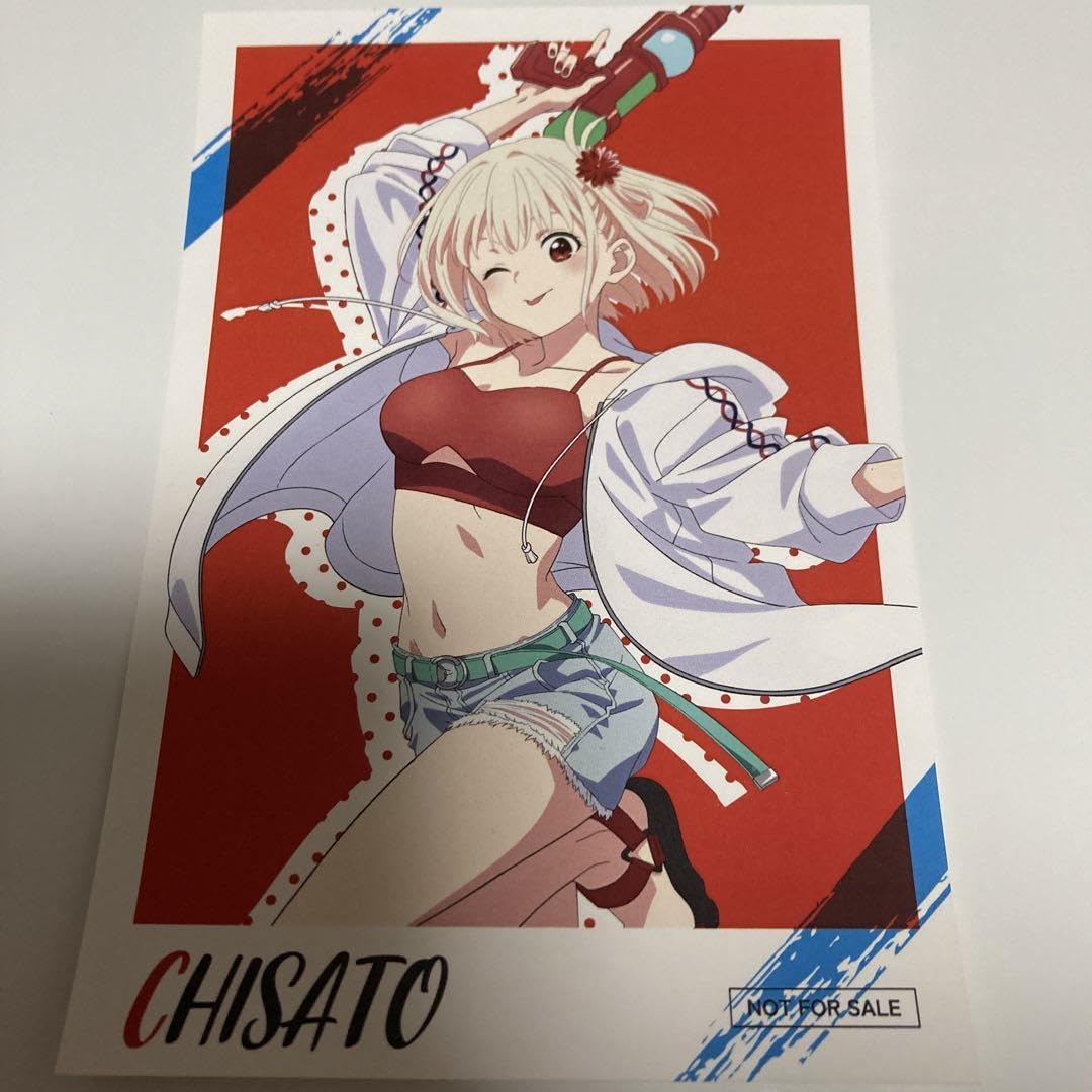 Amazon.co.jp: リコリス リコイル サマースプラッシュ ポストカード 