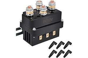KanSmart Premium Winch Solenoid Relay Contactor 12V 500A Winch Relay For 8000...