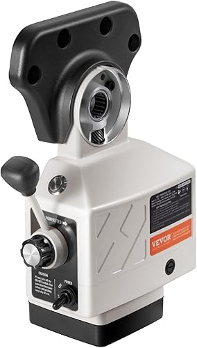 Vista 9 de Vevor Al-310S Power Feed X-Axis 450 in-lb Torque, fresadora de alimentación eléctrica 0-200PRM, molino de alimentación de mesa eléctrica 110 V