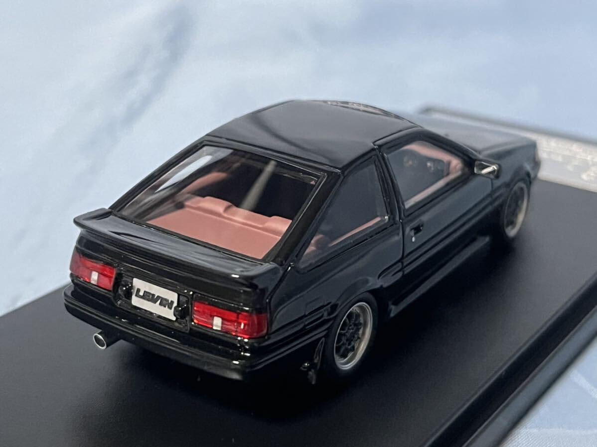 Amazon | ハイストーリー製ミニカー カローラレビン AE86 黒1983年 1