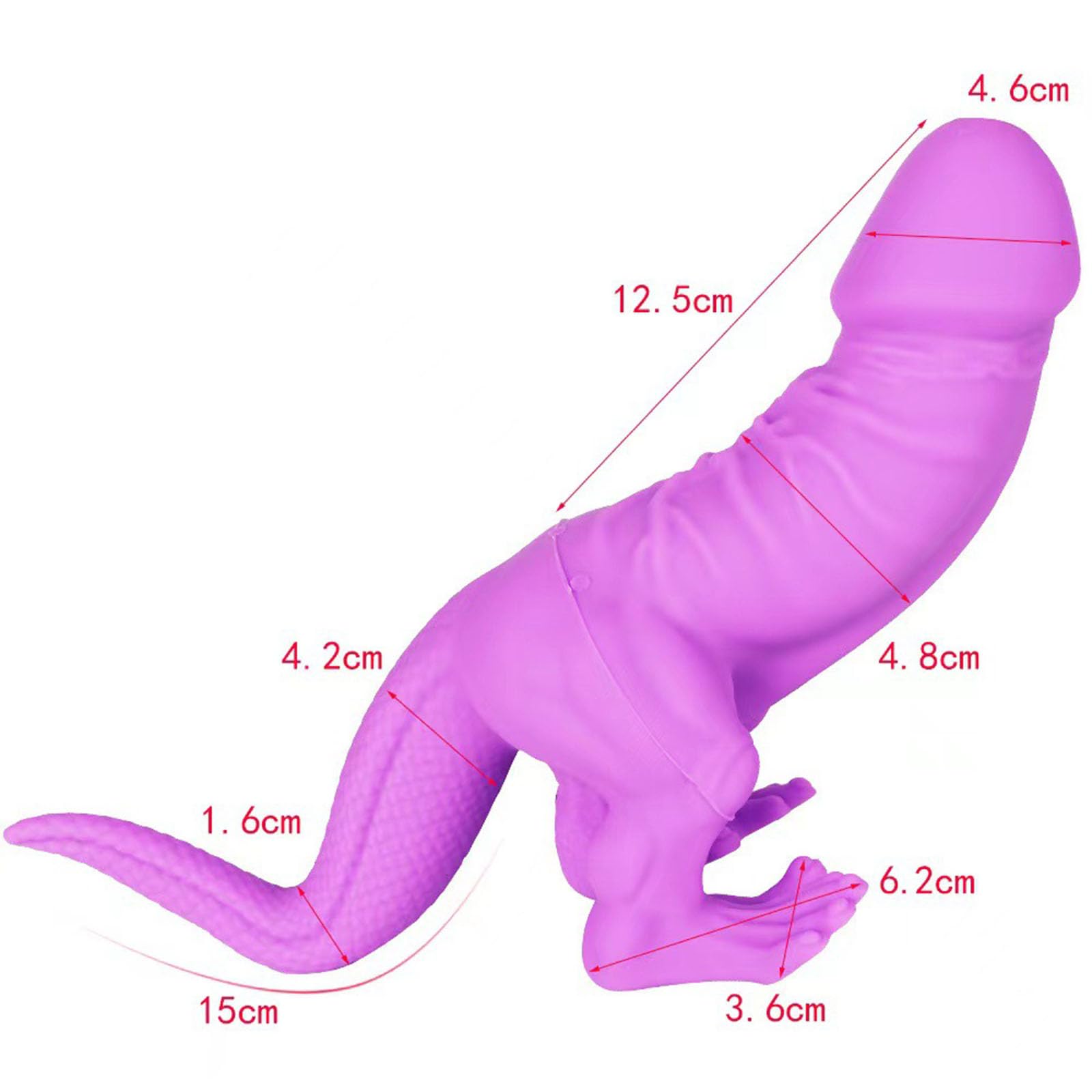 Amazon.com: 11.41inch Purple Dinosaur Shape Soft Silicone Realistic Dildo  with Textures Sex Toy Lifelike Clitoral Dildo Anal Dildo for Adult Women :  Health & Household
