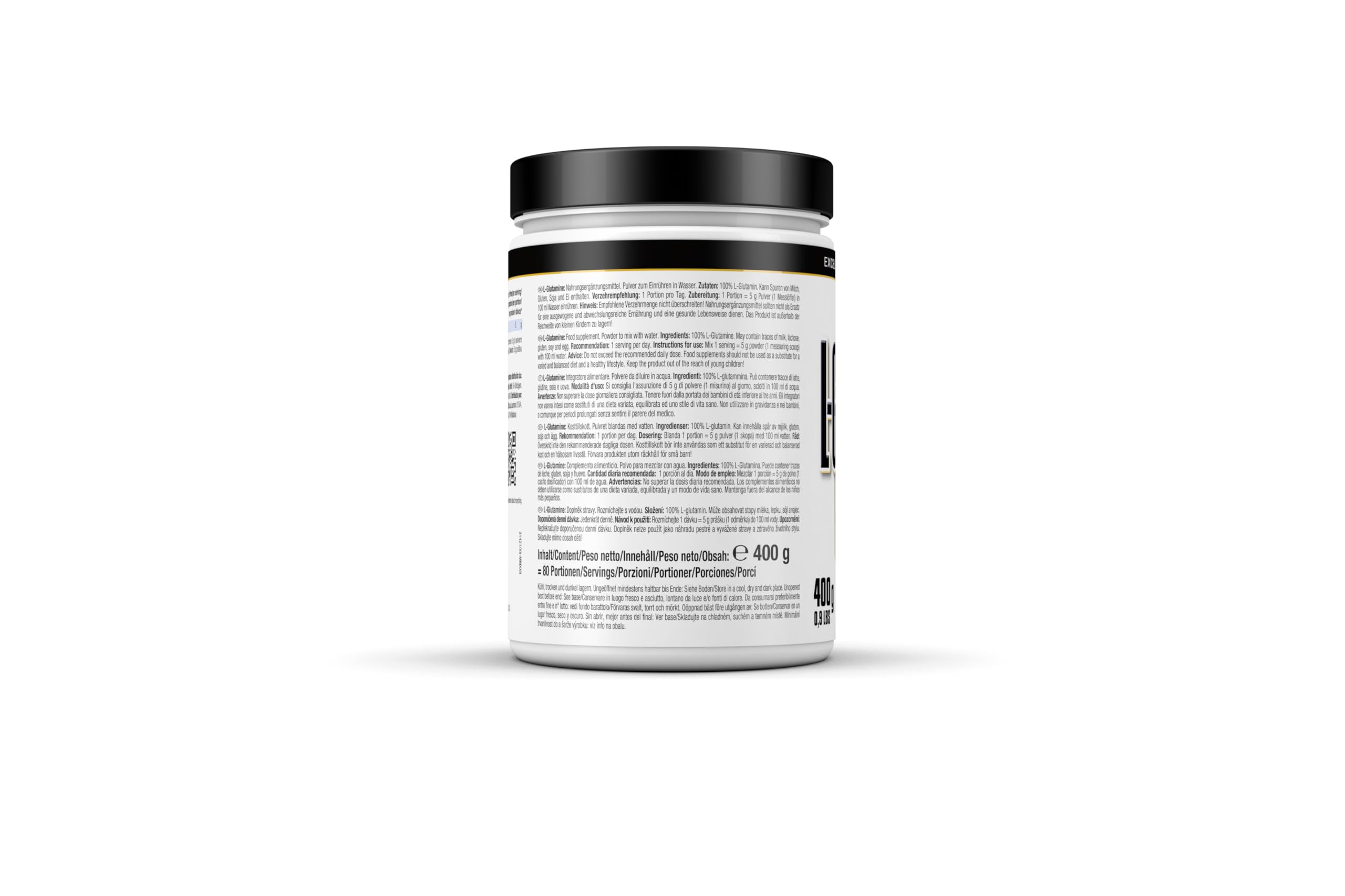 Weider L-Glutamine (400g) Unflavoured - Aminokwasy - Glutamina