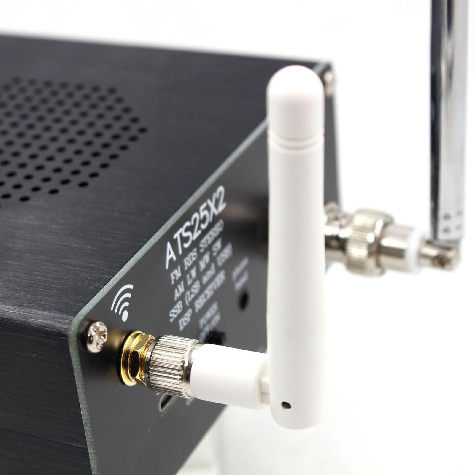 Receptor DSP ATS-25X2 Receptor de Onda Corta de Funciones Múltiples | Red Potente Radio FM Estéreo DSP Multifuncional Portátil Con Batería Recargable Para Familias