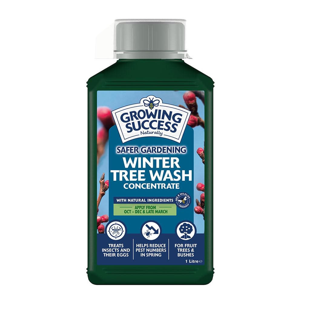 1L Winter Tree Wash - Tree Wash Liquid - Gardening Solution for Insect Control, Bug Eggs Removal, and Infestation Prevention - For Later Growing Season