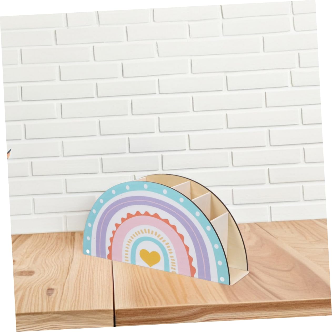 Sewroro 2 Stück Multifunktionaler Stifteköcher aus Holz Eleganter Schreibtisch Organizer für Bleistifte Make Up Pinsel und Büroutensilien Stilvolle Aufbewahrungslösung für Zuhause und Büro