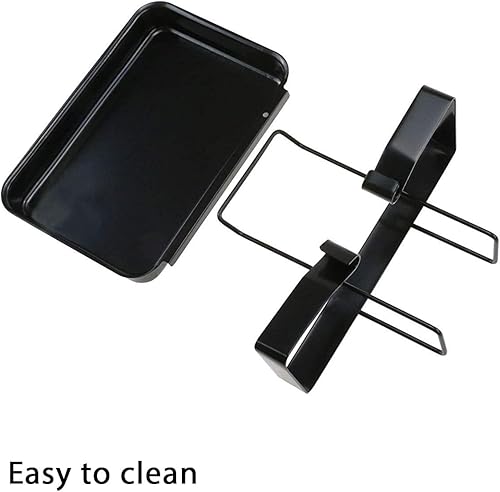 Miniatura 5 de Uniflasy 7515 Soporte para bandeja de recogida de parrilla, bandeja de goteo, repuestos de bandeja de recogida de grasa para Weber Genesis