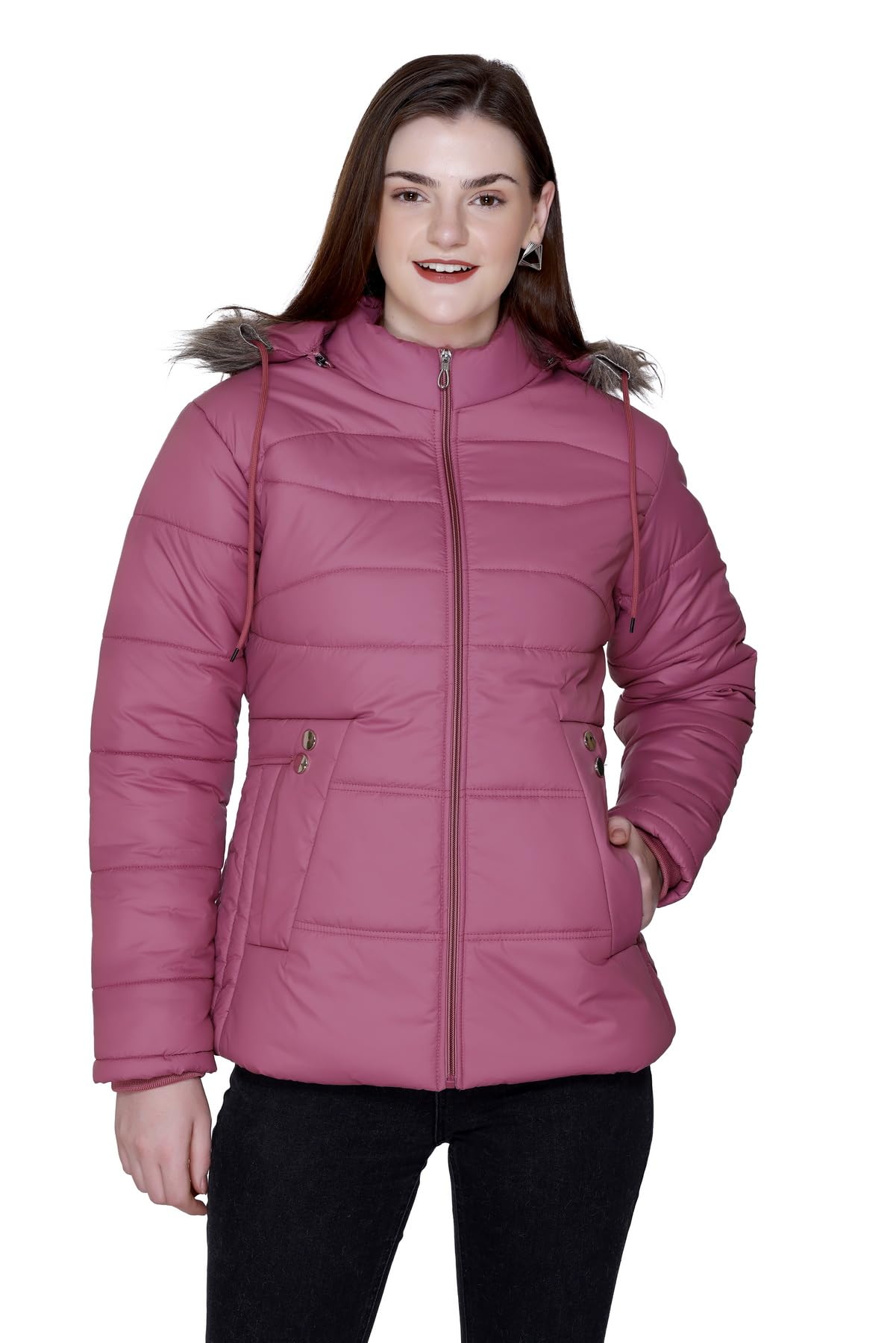 karori comes with new winter jacket collection. Which gives a warm feel. It is made of Nylon with four sizes.. It gives a classy,graceful and stylish look.-picture-10