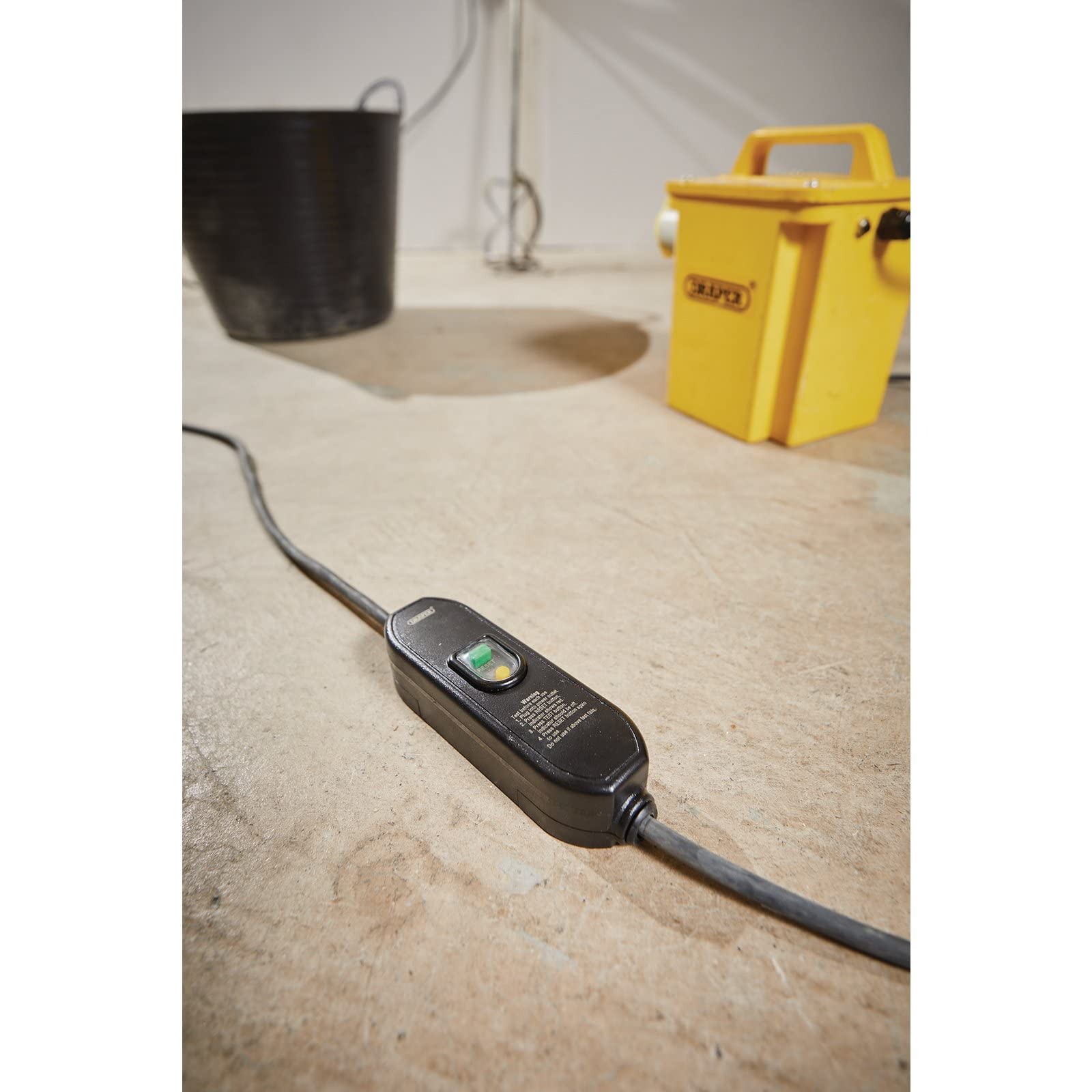 Draper 98440 Adaptateur RCD en ligne, 230 V, 16 A