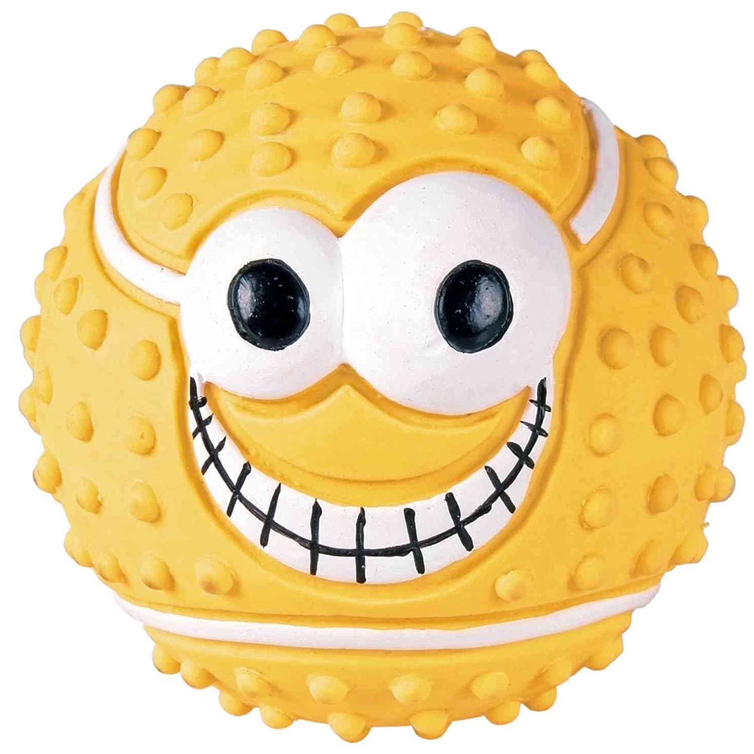 Trixie: - Sport Ball with Motifs Toy for Dogs | Made with Durable and Non-Toxic Latex Material, Great for Playing Fetch and Retrieve | Comes with a Squeaker for Added Fun | Assorted - 7 cm (B09NMM4L9F) Amazon Price History, Amazon Price Tracker