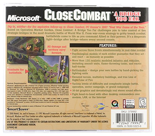 Close Combat: A Bridge Too Far (Jewel Case) - PC image 5
