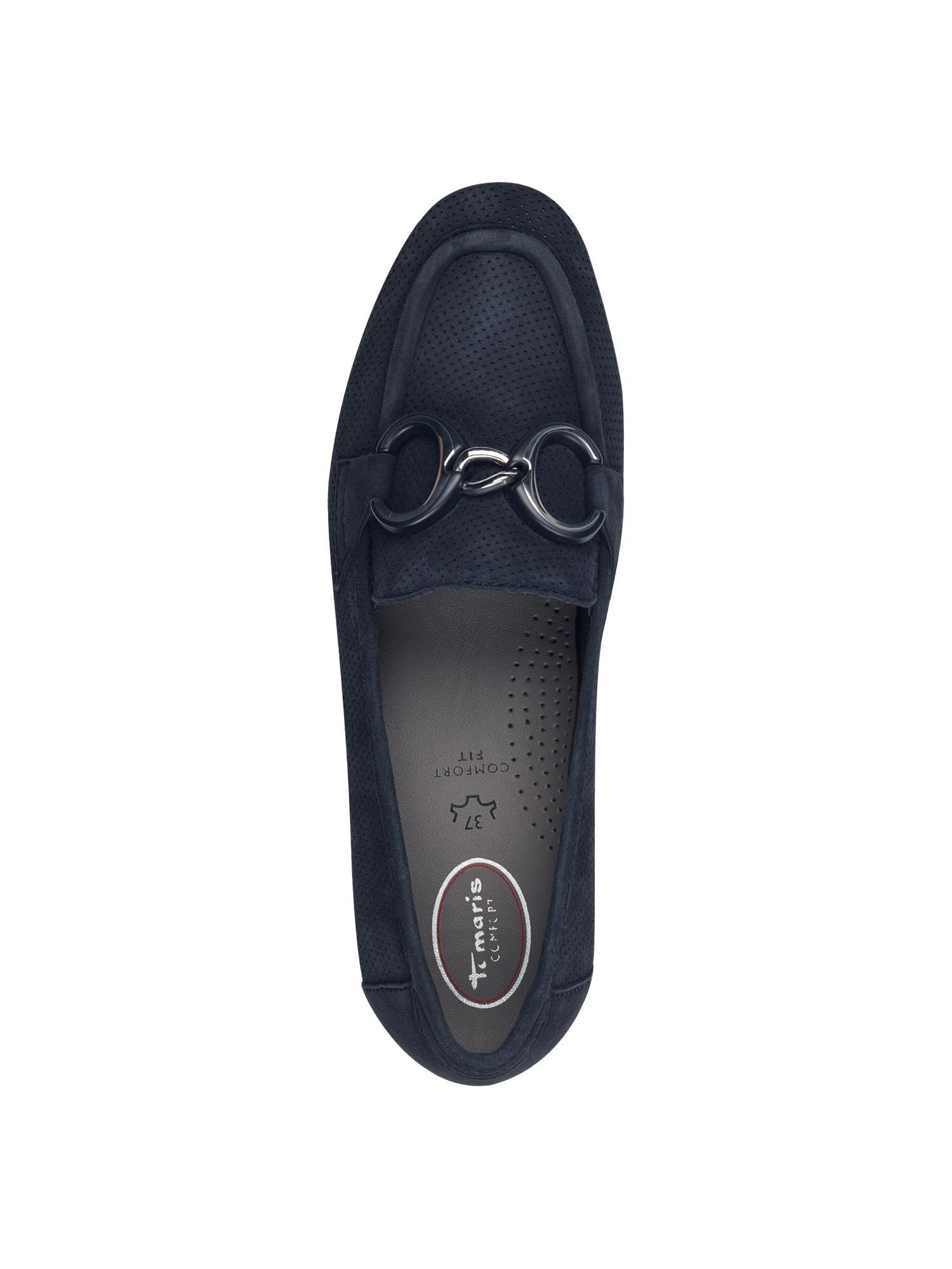 Tamaris Comfort Mocassins Femme Cuir à Talon Bloc