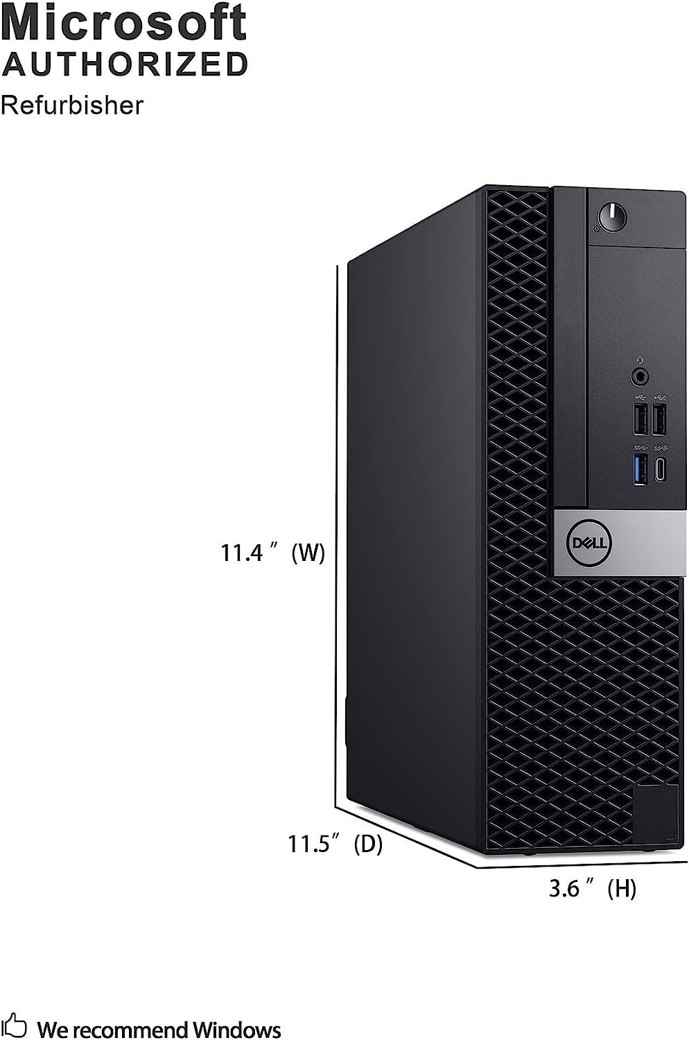 Amazon.com: Dell Optiplex 7050 SFF Small Form Factor Desktop PC