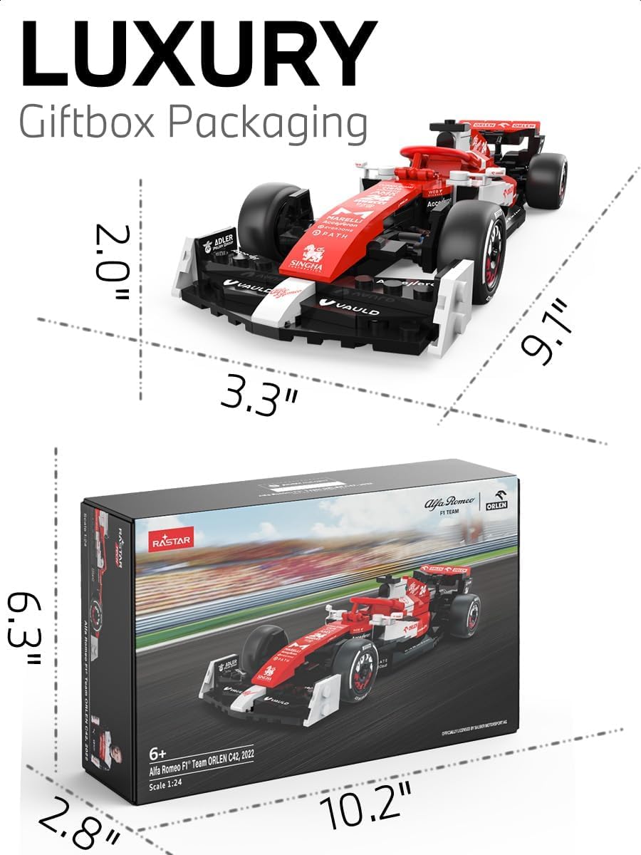 Amazon.co.jp: RASTAR 1/24 アルファロメオ F1 コレクション用組み立て