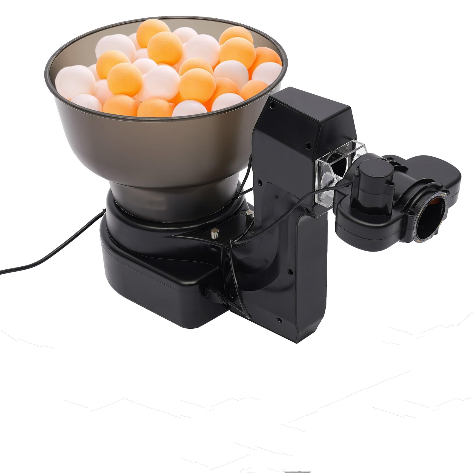 LIYUANJUN Table Tennis Robot, Ping Pong Robot Automatic Ping Pong Machine for Table Tennis Training Automatic Ball Machine (Ball Out Frequency:40-70/ Minutes)