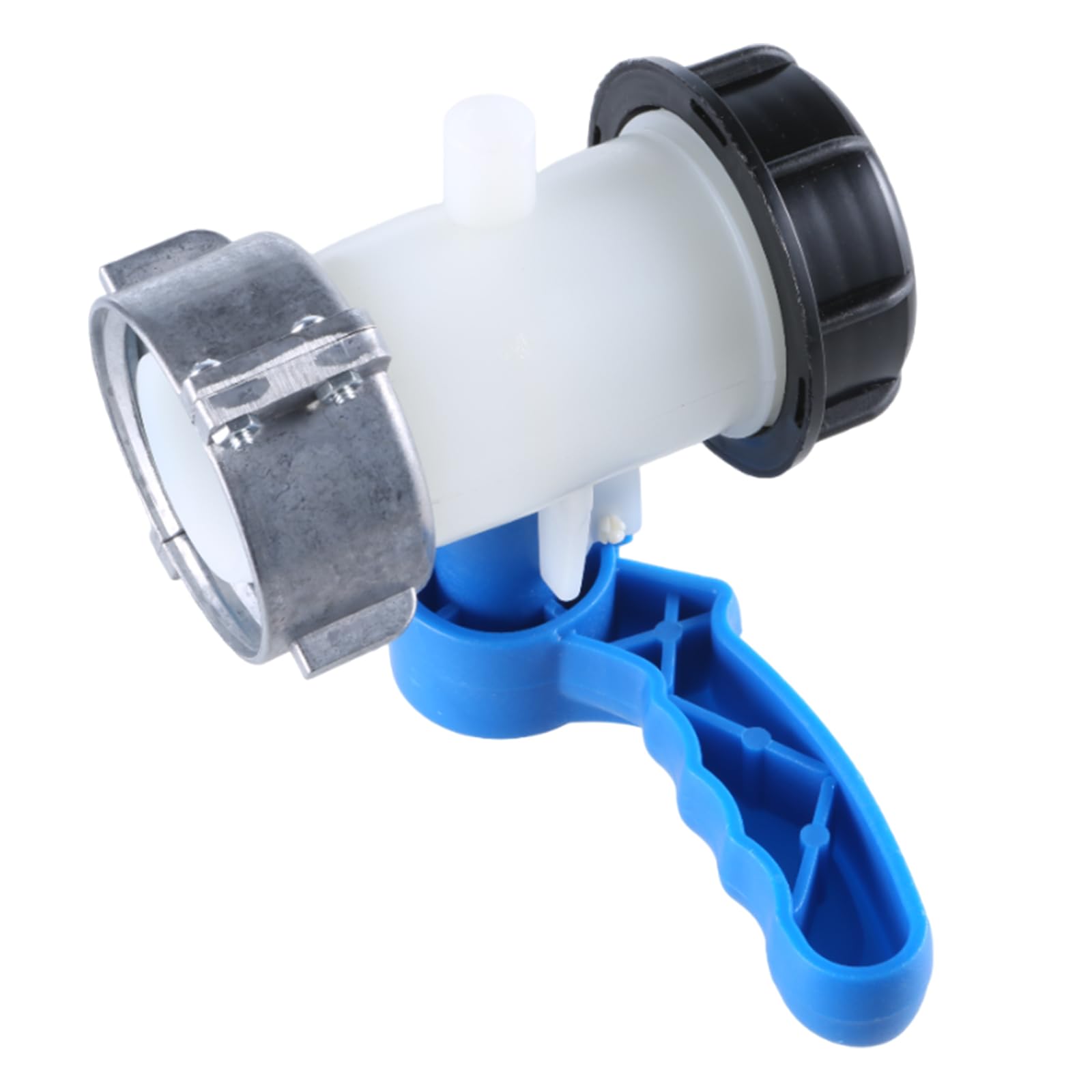 1000L Tanks Container Outlet Control Valves DN40 62mm Coarse Thread Water Tanks Butterfly Valves Switches Enduring Adapter Tap Pipe Connector