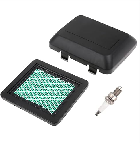 17211-ZL8-023 Filtro de aire 17231-Z0L-050 Cubierta del limpiador Bujía Ajuste exacto para Honda GCV160 GCV190 GC160 GC190 Motor HRB216 HRB217